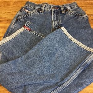 Vintage Nesi Boys Work Jeans Pants Size 10